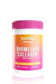 Validus Collagen Peptides Bromelain Powder 300 gr