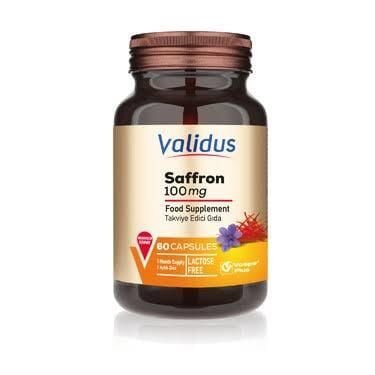Validus Saffron %2 Safranal 100 mg 60 Kapsül