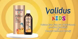 Validus Kids Fish Oil + Multivitamin Şurup 150 ml