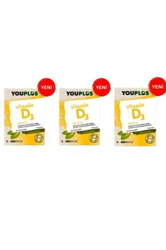 Youplus Vitamin D3 400ıe Oral Sprey 20 ml 3 Kutu