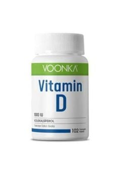 Voonka Vitamin D 1000 102 Yumuşak Kapsül