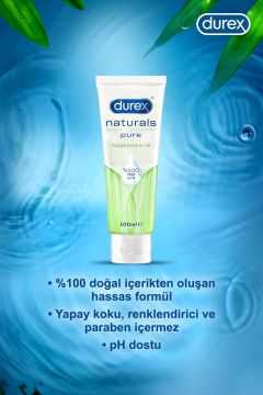 Durex Naturals Pure Kayganlaştırıcı Jel 100 ml