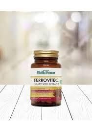 Shiffa Home Ferrovitec Üzüm Çekirdeği Ektresi 60 Kapsül