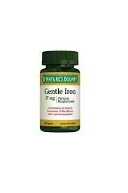 Nature's Bounty Gentle Iron 17 mg 60 Kapsül