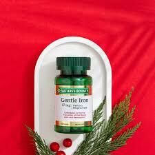 Nature's Bounty Gentle Iron 17 mg 60 Kapsül