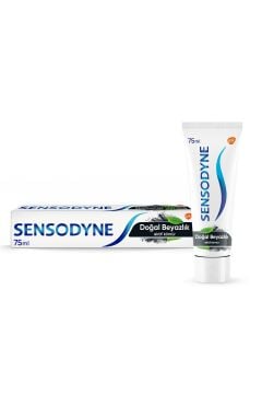 Sensodyne Doğal Beyazlık Aktif Kömür 75 ml 2 Kutu