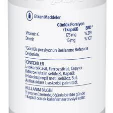 Pure Encapsulations Iron-C 30 Kapsül