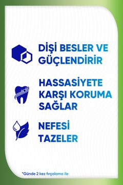 Sensodyne Nourısh Sağlıklı Beyazlık Diş Macunu 75 ml 2 Kutu + Sensodyne Tam Koruma ve Beyazlatıcı Diş Macunu 50 ml