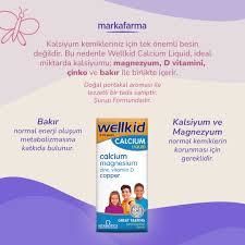 Wellkid Calcium Liquid Şurup 150 ml