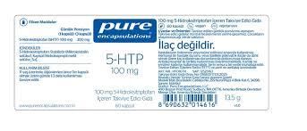 Pure Encapsulations 5 HTP 100 mg 60 Kapsül