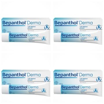 Bepanthol Cilt Bakım Kremi 100 Gr 4 Kutu