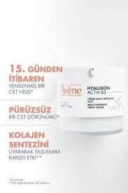 Avene Hyaluron Activ B3 Çok Yoğun Gece Kremi 40 ml