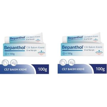 Bepanthol Cilt Bakım Kremi 100 Gr 2 Kutu