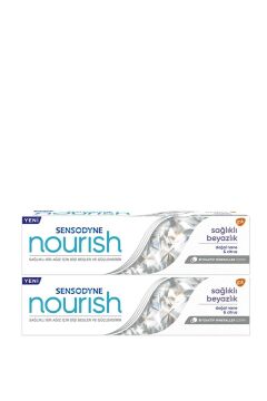 Sensodyne Nourısh Sağlıklı Beyazlık Diş Macunu 75 ml 2 Kutu