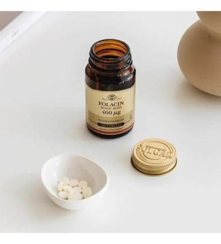 Solgar Folic Acid 400 mcg 100 Tablet
