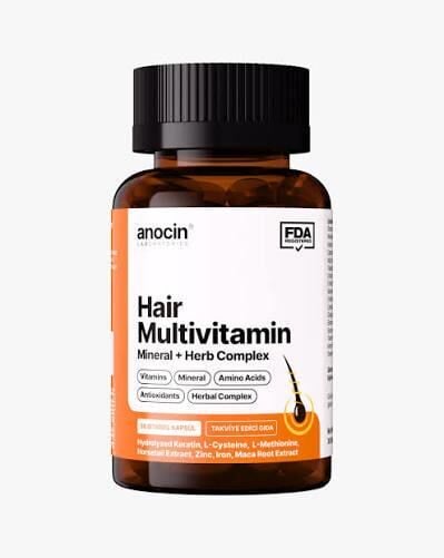 Anocin Hair Multivitamin Mineral 30 Kapsül