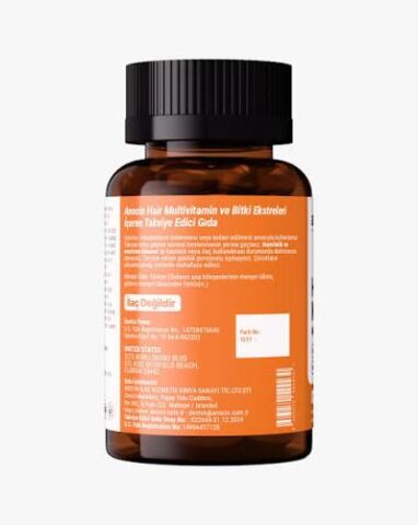 Anocin Hair Multivitamin Mineral 30 Kapsül