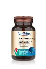Validus Sitikolin 100 mg 30 Tablet
