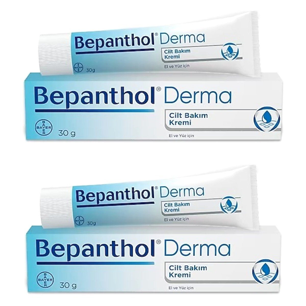 Bepanthol Cilt Bakım Kremi 30 Gr 2 Kutu