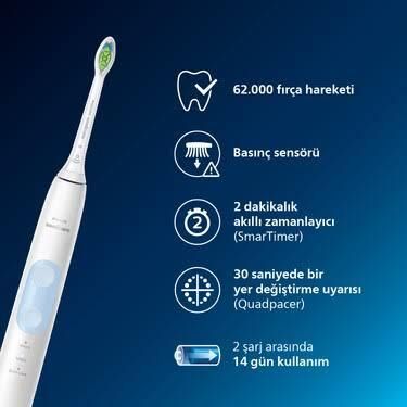 Philips Sonicare HX6859/29 Protectiveclean 5100 Sonic Şarjlı Diş Fırçası