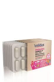 Validus Prenatal Blister Set - Multivitamin Mineral 30 Kapsül + Omega 3 Dha 350 Epa 70 mg 30 Softgel