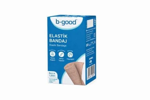 B-Good Elastik Bandaj 6 cm x 1,20 m