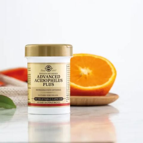 Solgar Advanced Acidophilus Plus 60 Kapsül