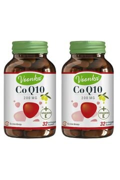 Voonka Co Q10 200 mg 32 Yumuşak Kapsül 2 Kutu