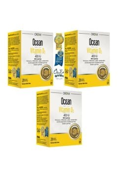 Ocean Vitamin D3 400 IU Oral Sprey 20 ml 3 Kutu