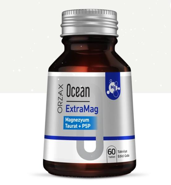 Ocean Extramag Magnezyum Taurat P5P 60 Tablet