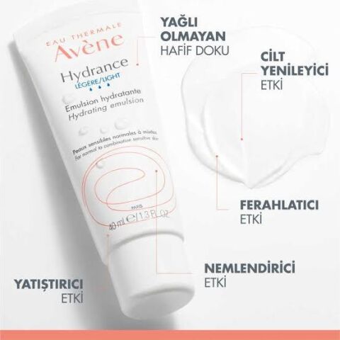 Avène Hydrance Light Hydrating Cream 40 ml