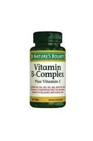 Nature's Bounty Vitamin B-Complex Plus Vitamin-C 60 Tablet