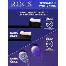 Rocs Sensation Whitening Beyazlatıcı Parlatıcı Diş Macunu 60 ml