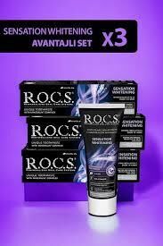 Rocs Sensation Whitening Beyazlatıcı Parlatıcı Diş Macunu 60 ml
