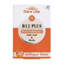 New Life B12 Plus Methylcobalamin 30 Dilaltı Tablet
