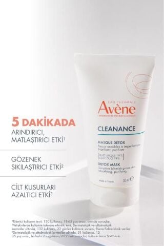 Avène Cleanance Detox Mask 50 ml