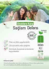 Detan Defans Protect Sinek Kovucu Vücut Spreyi 100 ml