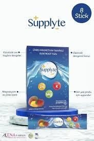Supplyte Çinko Magnezyum Takviyeli Elektrolit Saşe Şeftali Mango Aromalı 8'li