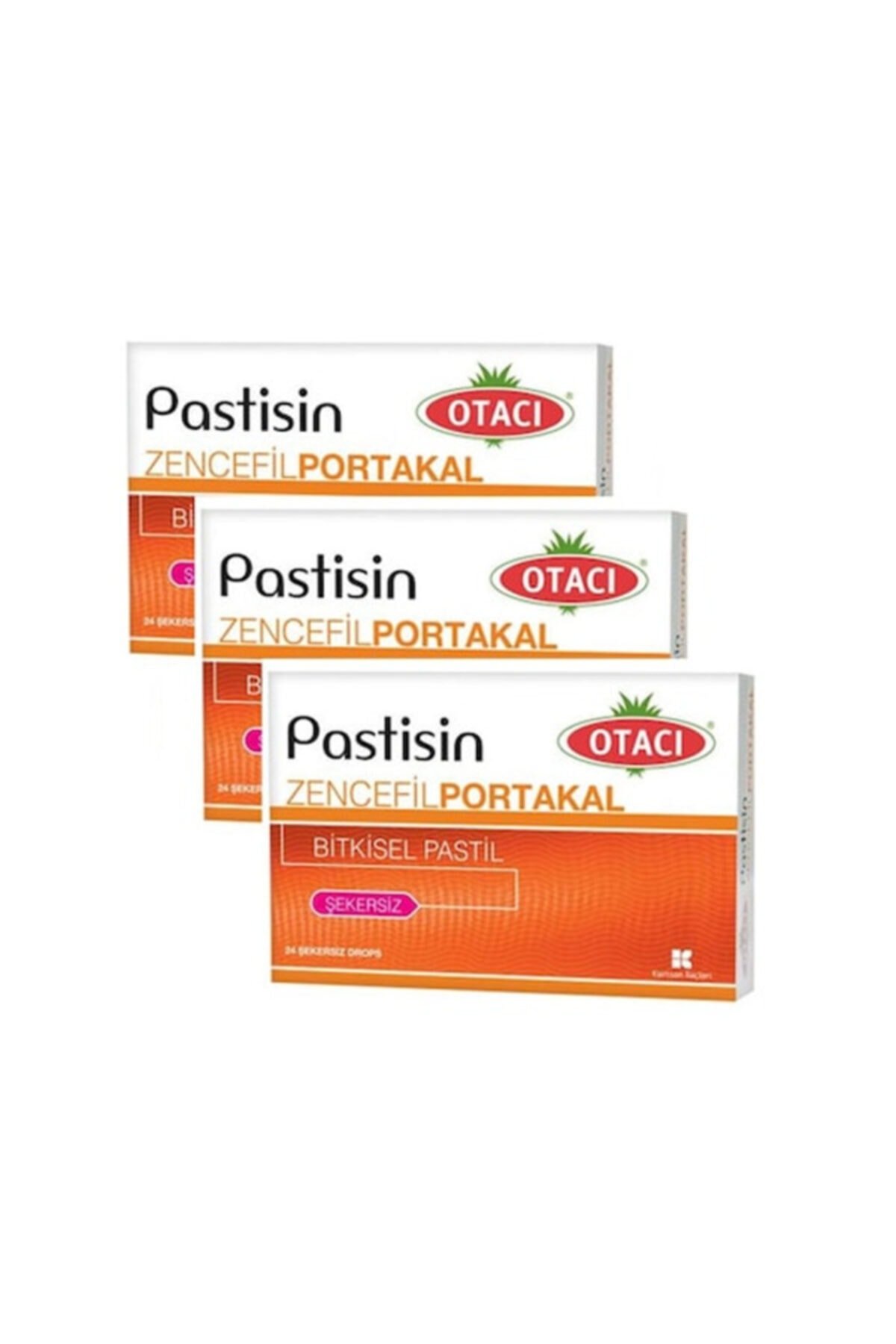 Otacı Pastisin Zencefil Portakal 24 Adet 3 Kutu