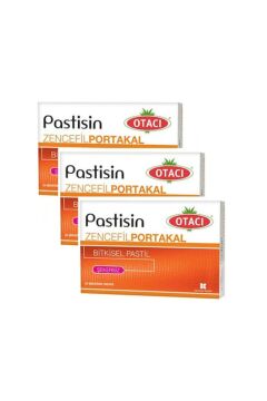 Otacı Pastisin Zencefil Portakal 24 Adet 3 Kutu