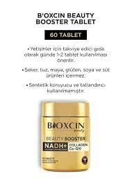 Bioxcin Beauty Booster Hidrolize Kolajen Hyalüronik Asit Nadh İçeren Tablet Takviye Edici Gıda 60 Tablet