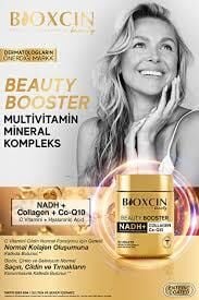 Bioxcin Beauty Booster Hidrolize Kolajen Hyalüronik Asit Nadh İçeren Tablet Takviye Edici Gıda 60 Tablet