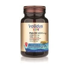 Validus Kids Fish Oil 1200 mg 60 Softgel