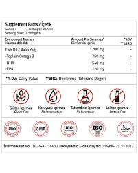 Validus Kids Fish Oil 1200 mg 60 Softgel