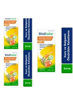 Bisolnatur Bitkisel Şurup 128 gr 3 Kutu