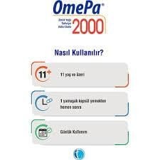 Omepa Balık Yağı 2000 30 Yumuşak Kapsül
