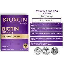 Bioxcin Biotin 5000 Mcg 30 Tablet