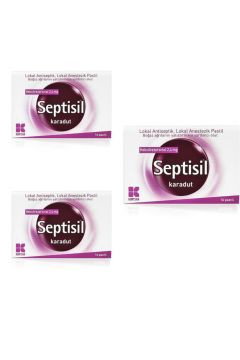 Kurtsan Septisil Karadut 16 Pastil 3 Kutu