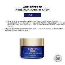 Bioxcin Age Reverse Kırışıklık Karşıtı Krem 50 ml