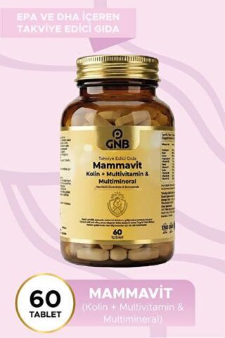 Gnb Mammavit Kolin Multivitamin Multimineral 60 Tablet